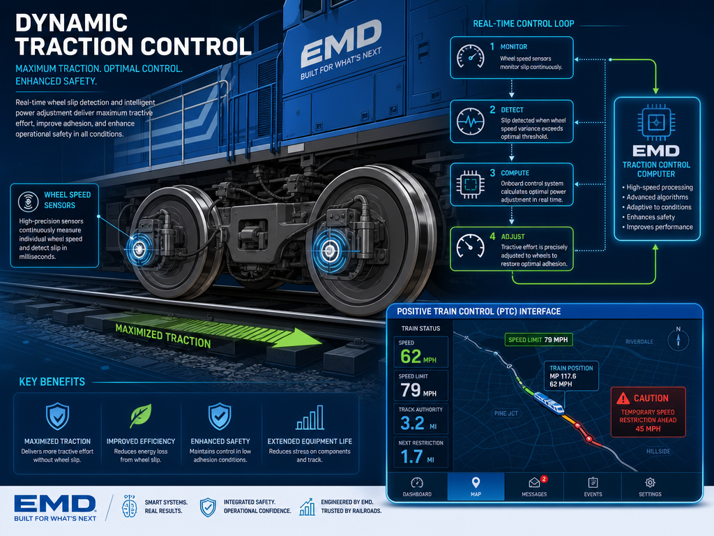 Adhesion Control and PTC Integration